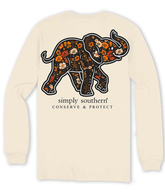 Simply Southern Elephant Tracking T-shirt - youth sizes available