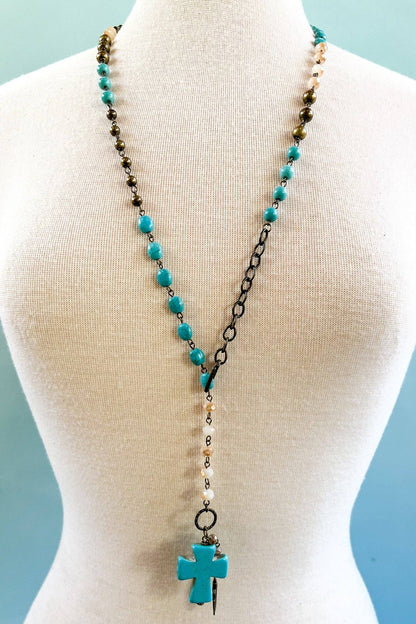 Valerie Necklace in Turquoise