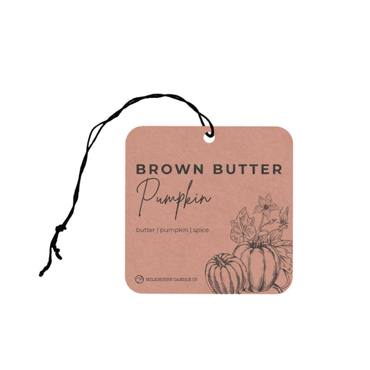 Car Freshener: Brown Butter Pumpkin | Limited Edition