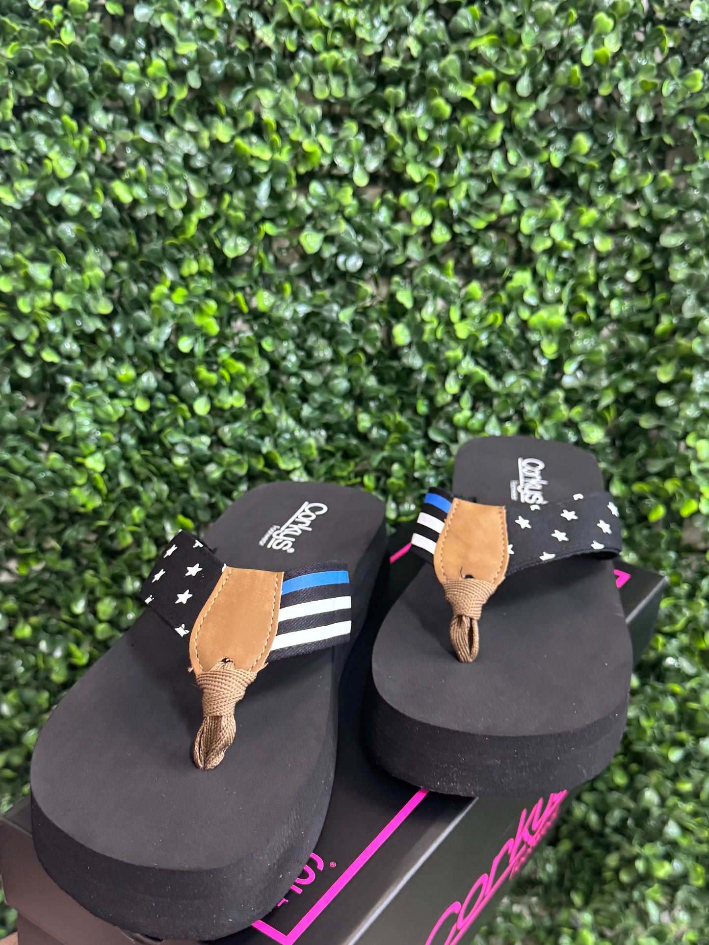 Corkys Liberty Flip Flop
