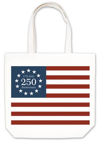 250th Anniversary Large Canvas Tote