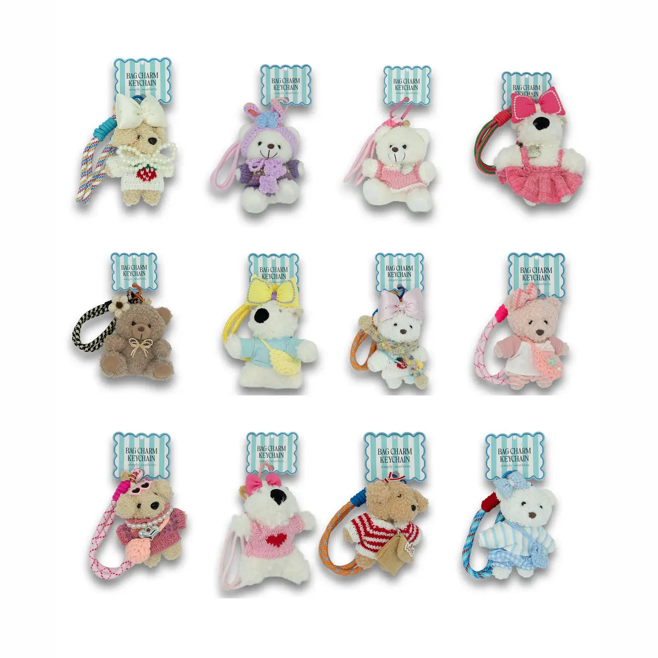 Simply Southern Plush Bag Charm