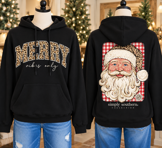 Simply Southern Santa Hoodie