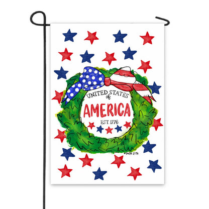 United States of America Garden Flag