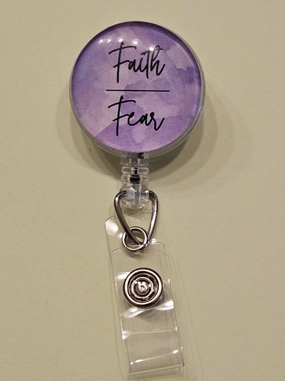 Faith Over Fear Badge Reel