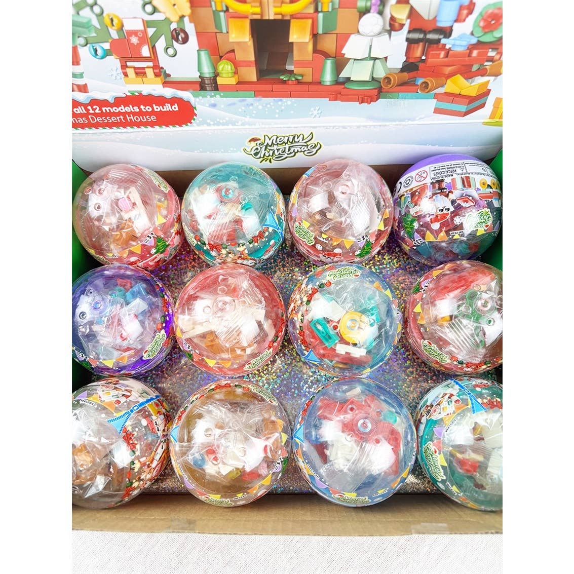 Christmas Dessert House Building Block Toy