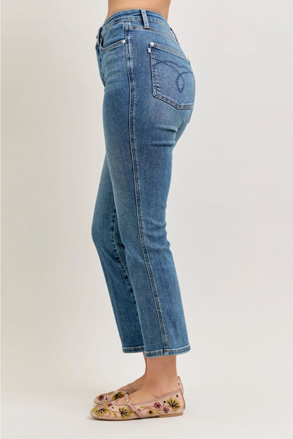 Judy Blue High Waist Tummy Control Kick Flare Jeans