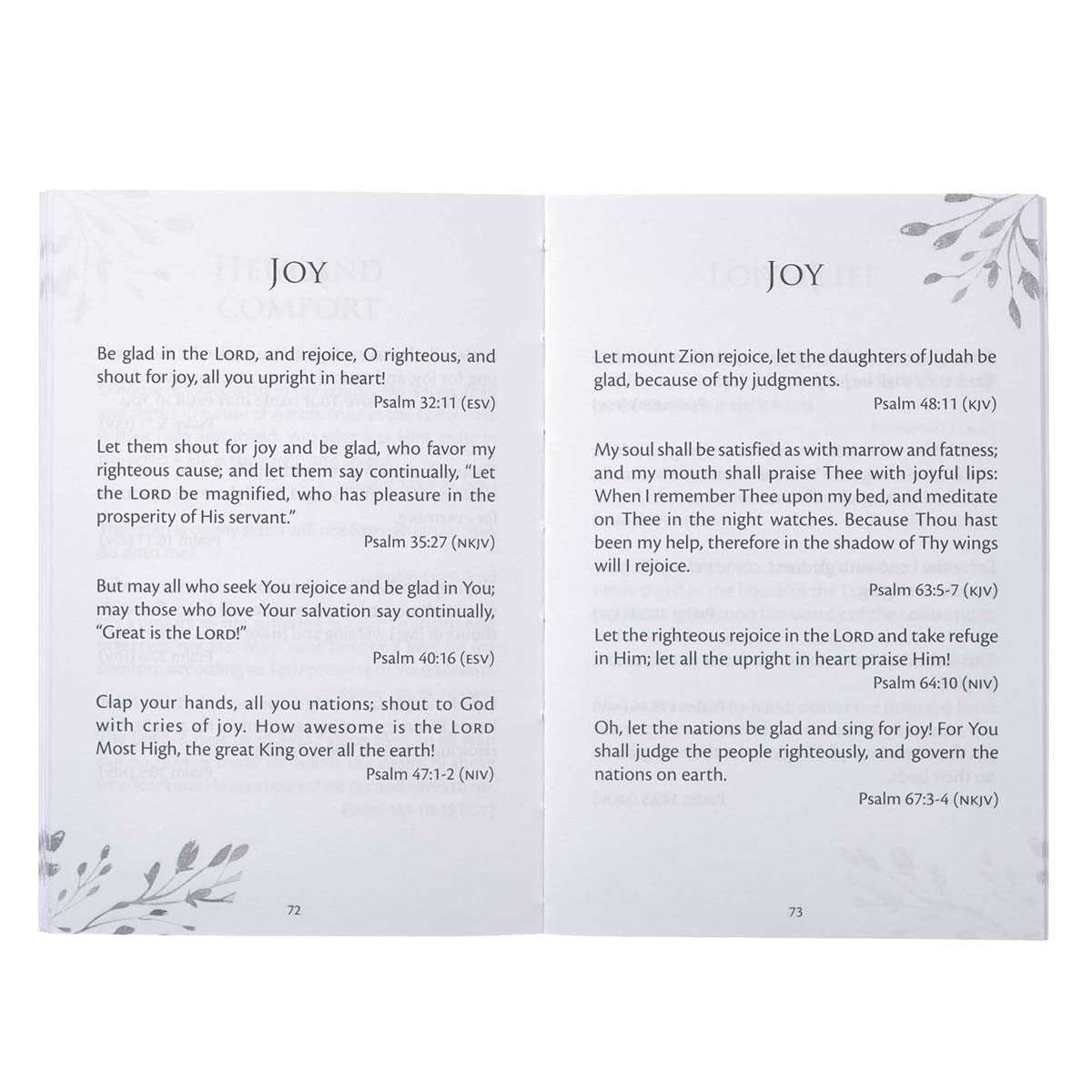 Psalms for joyful living gift book