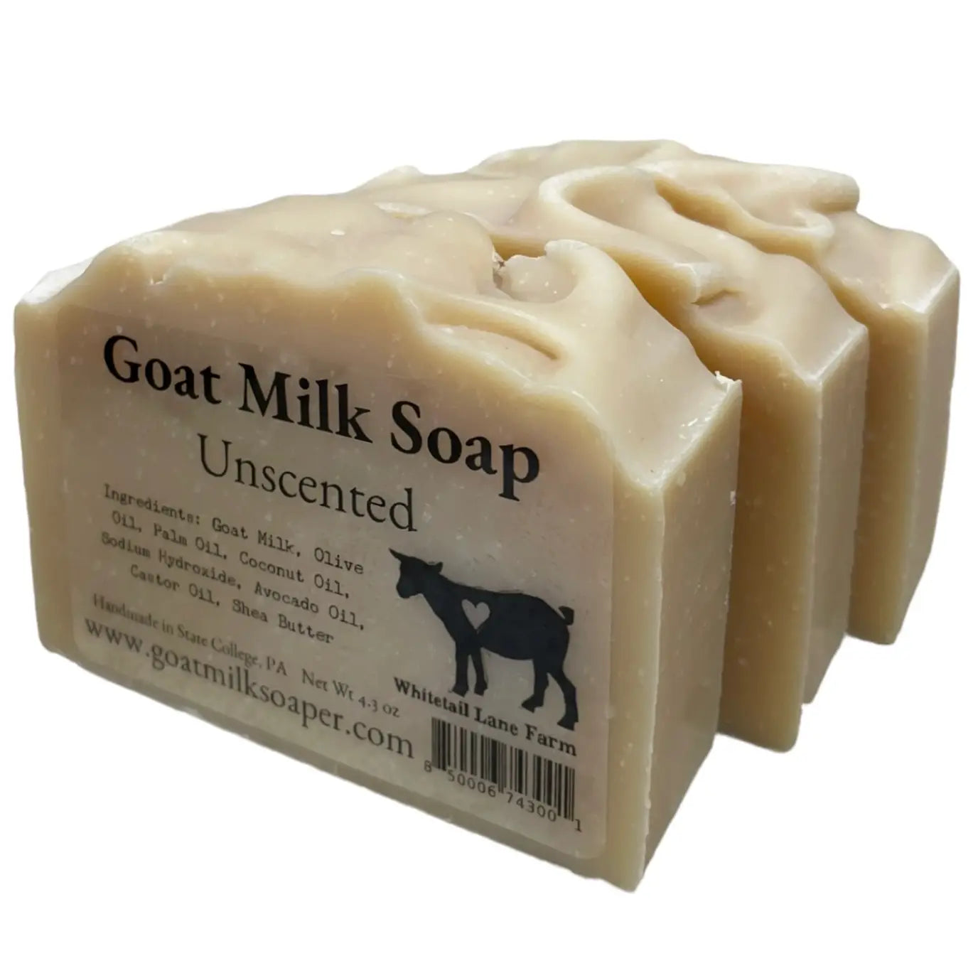 All Natural Goat Milk Soap Unscented