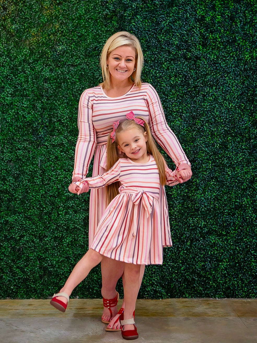 Mommy and Me matching dresses