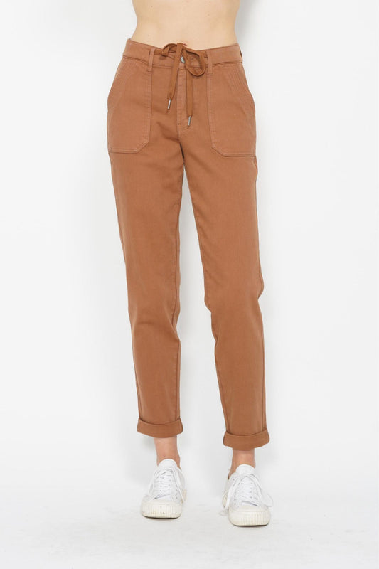 Judy Blue Joggers - camel (available around 10/15)