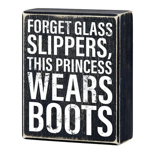 Box Sign - Wears Boots