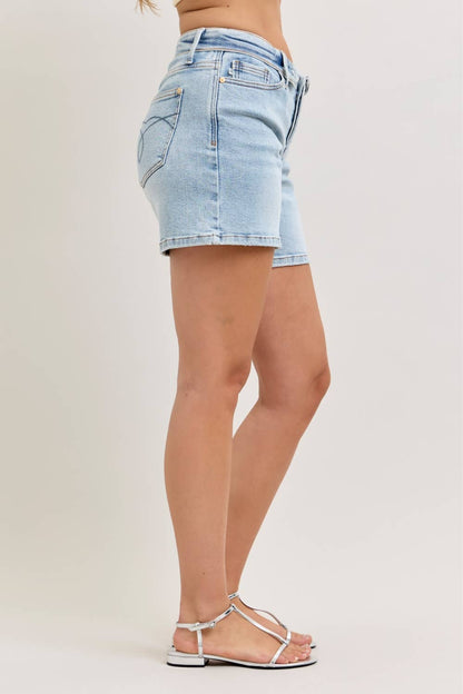 HW Slim Short w/ Foldover Waistband