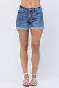 Midrise Cuffed Shorts (XL Only)