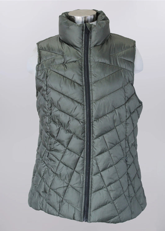 Keren Hart Sherpa Lined Olive Vest