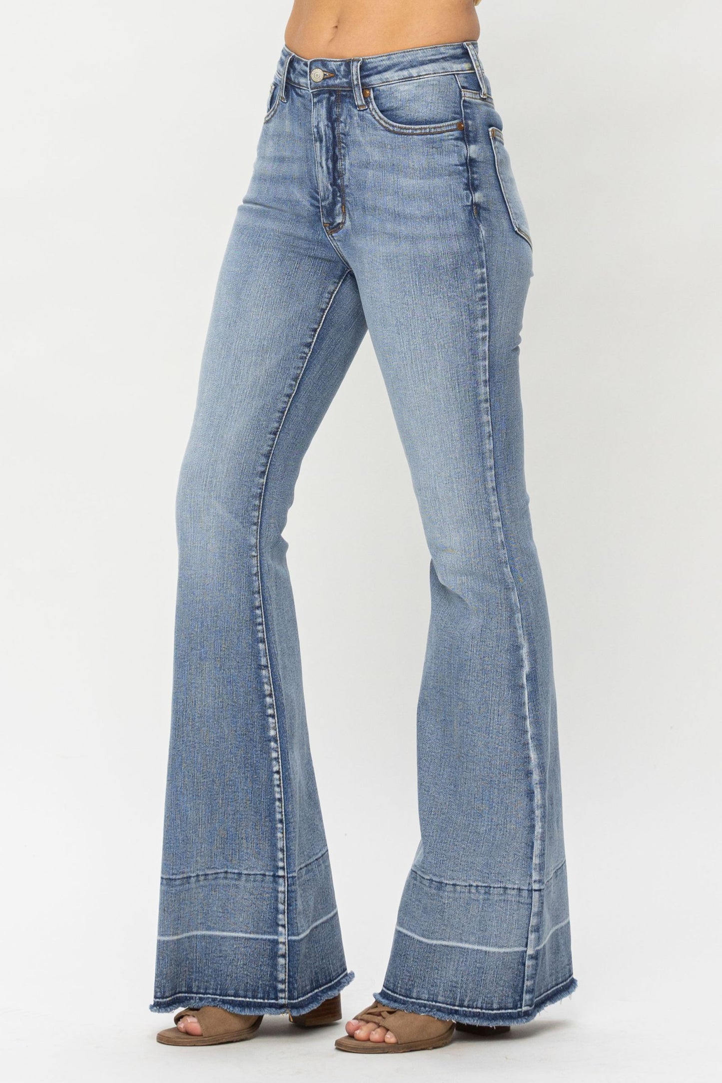 Judy Blue High Waist Flare Jeans - Sizes 1-24W