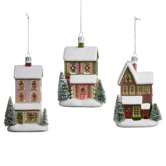 6" Snowflake Lane Ornament