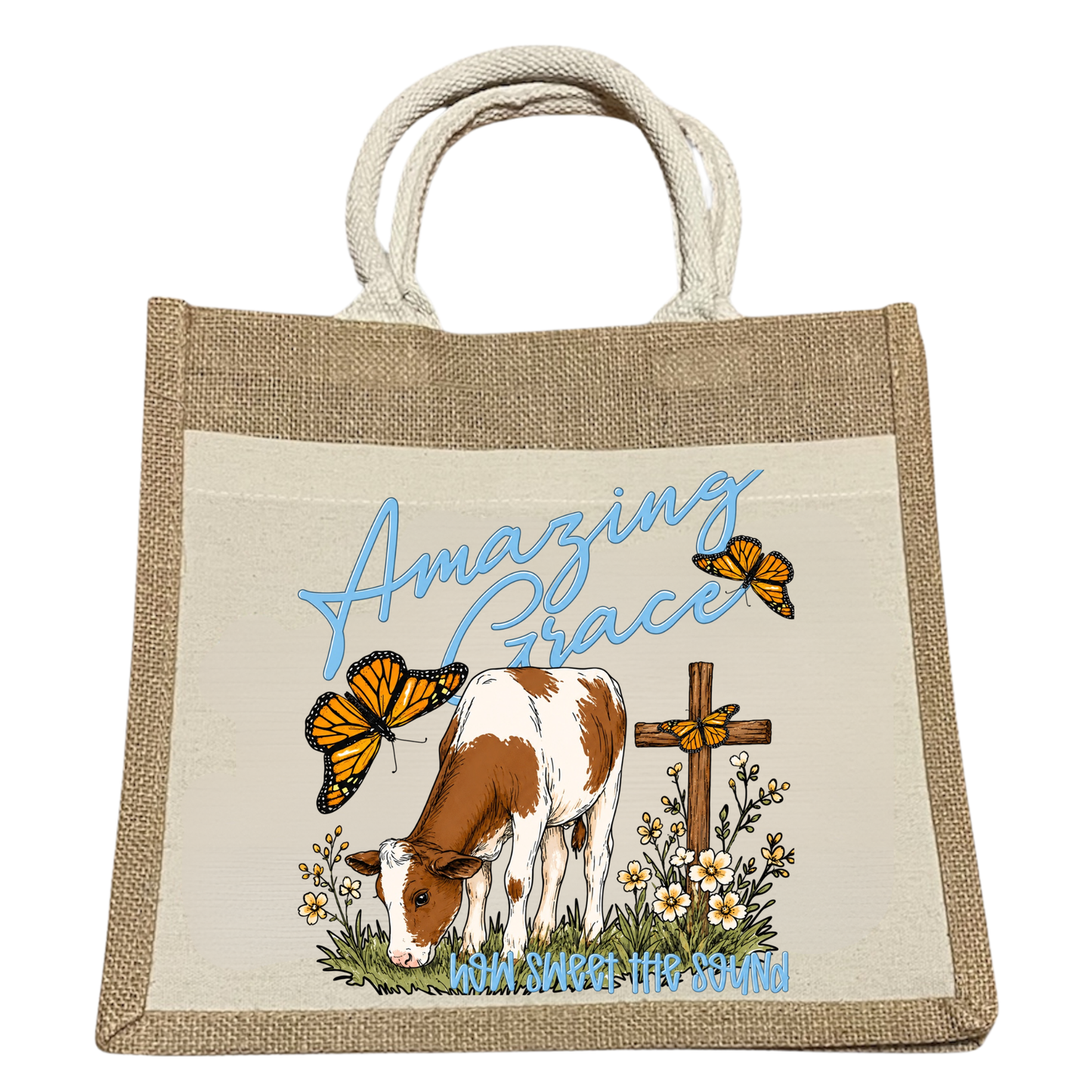 Amazing Grace Cow: Bible Bag