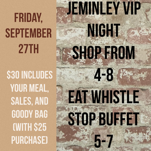 VIP Night - Friday, September 27th