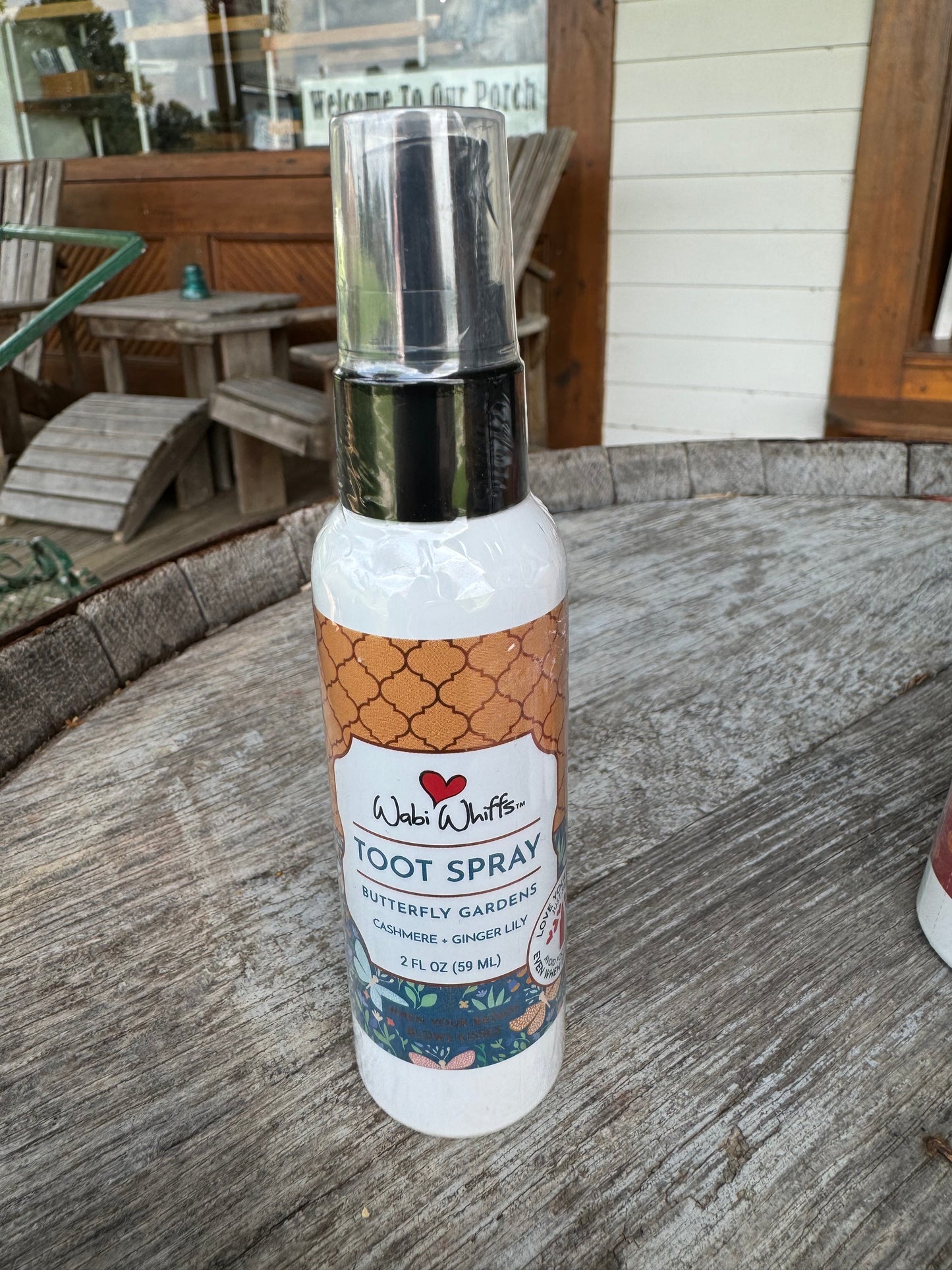 Wabi Whiffs Toot Spray - Butterfly Gardens (Cashmere and Ginger Lily)