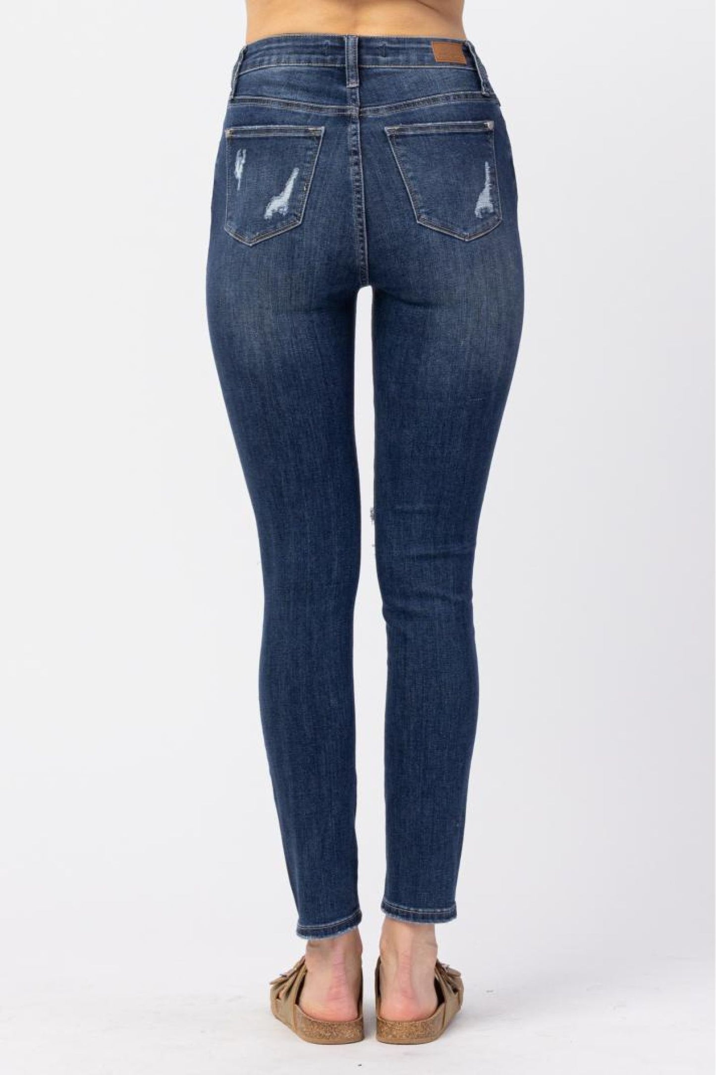 Judy Blue Distressed Skinny Jeans