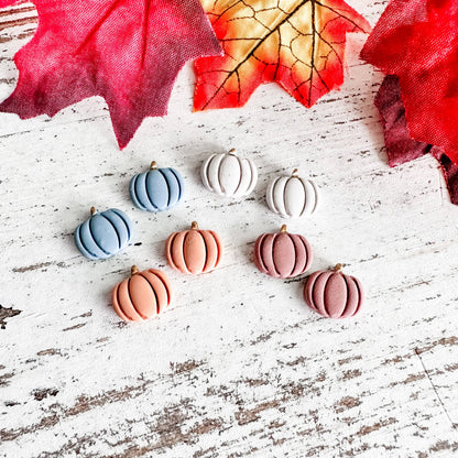 Mini Pumpkin Studs (multiple colors)