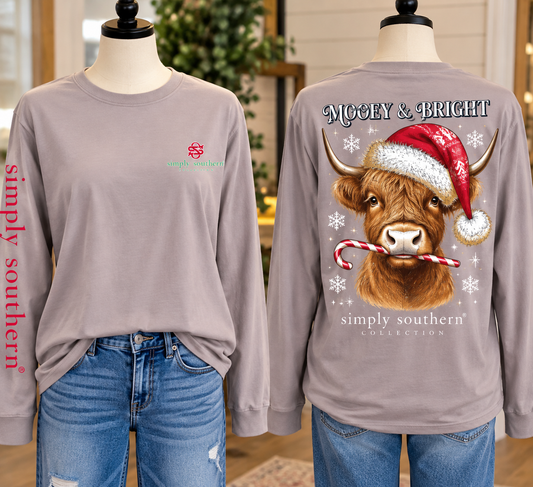 Simply Southern Mooey Long Sleeve T-shirt