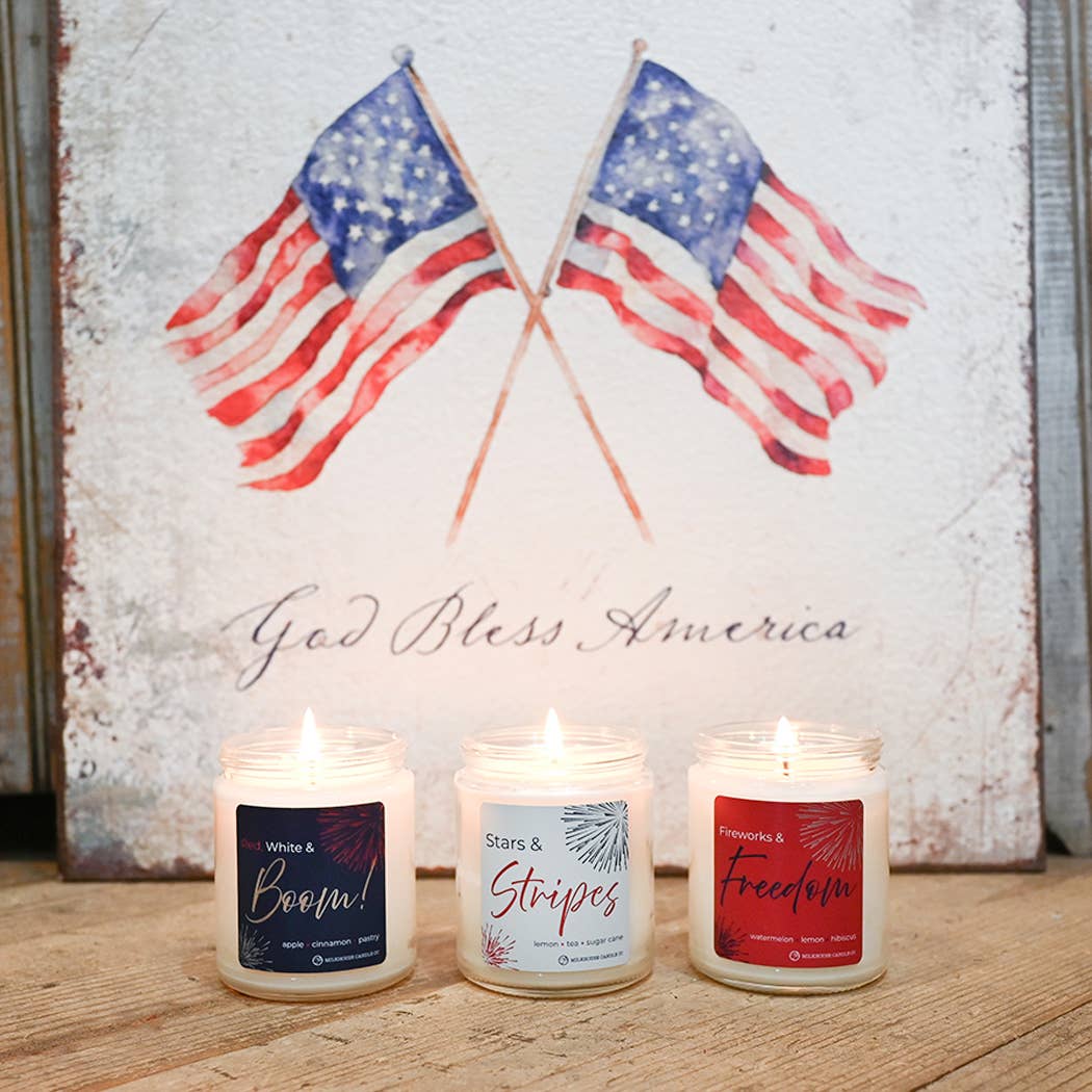 Stars & Stripes | 7 oz Classic Candle | 4th of July