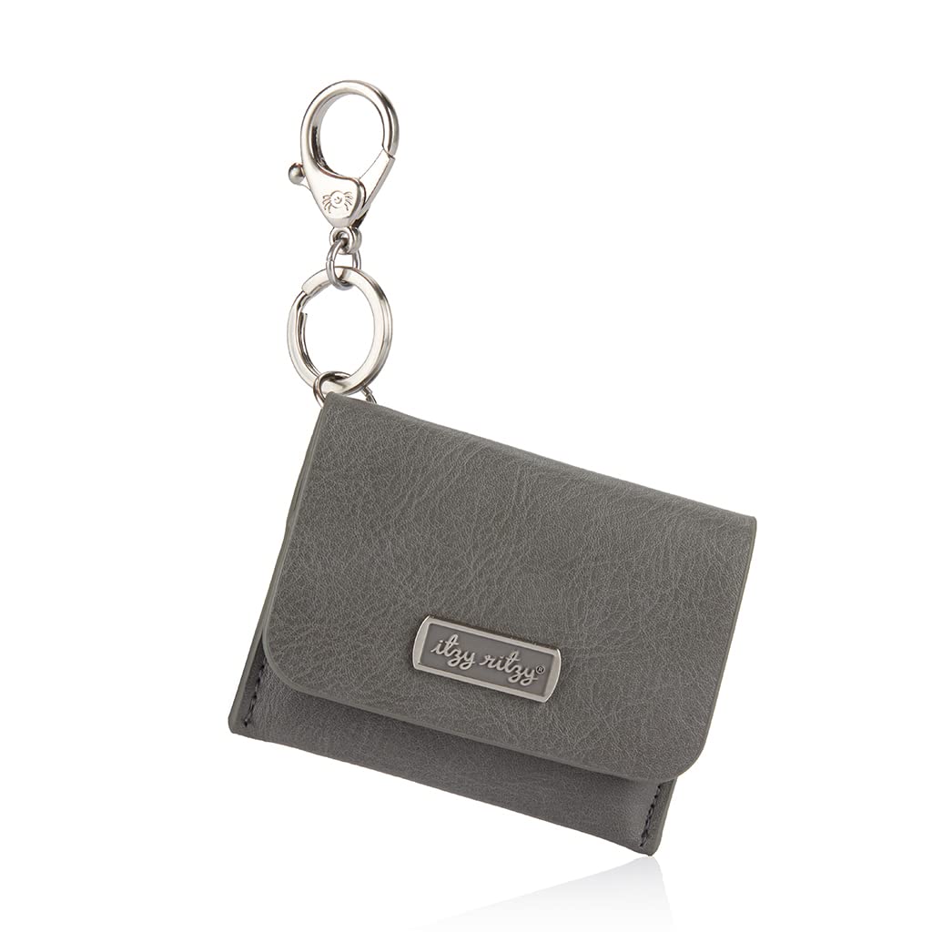 Itzy Mini Wallet™ Card Holder and Key Chain Charm - Grayson