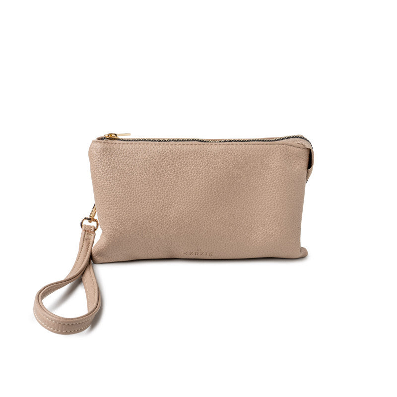 Cream Kedzie Eclipse Convertible Wallet Crossbody