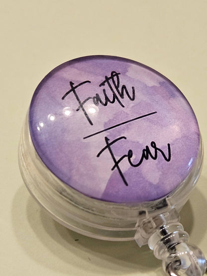 Faith Over Fear Badge Reel