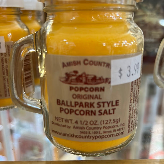 Ballpark style popcorn salt