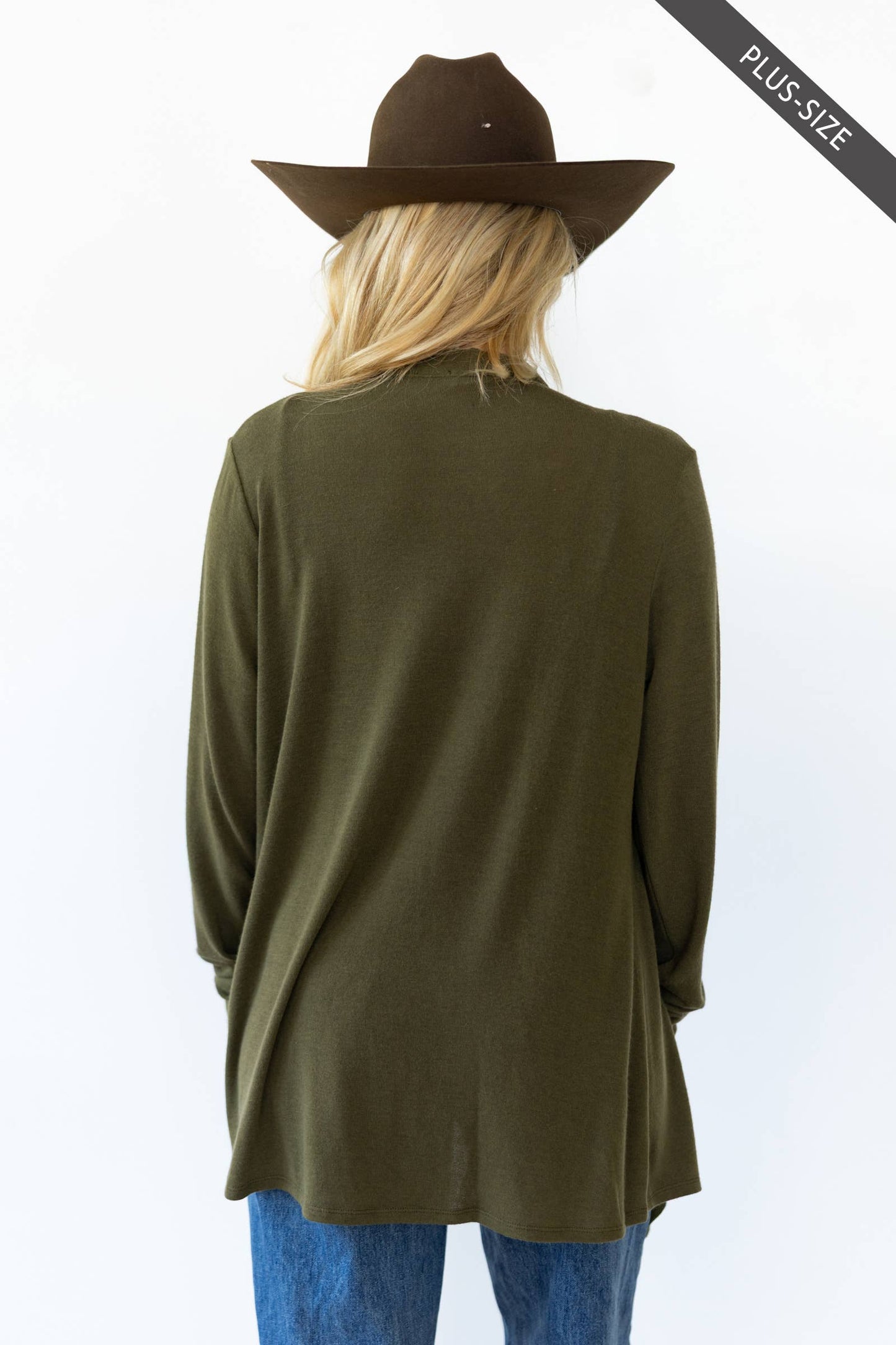 Plus Size Effortless Lightweight Cardigan