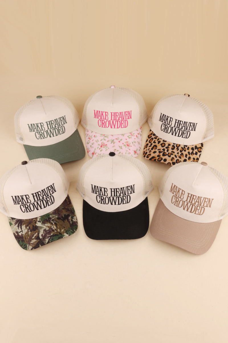 Embroidered Hats - Different Sayings