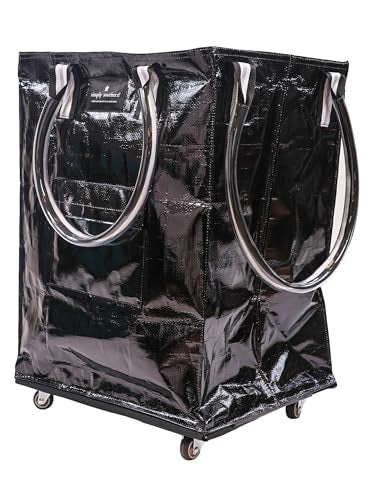 Simply Southern rolling tote -black