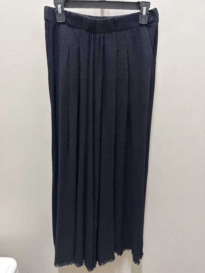 Umgee Linen Wide Leg pants - Black