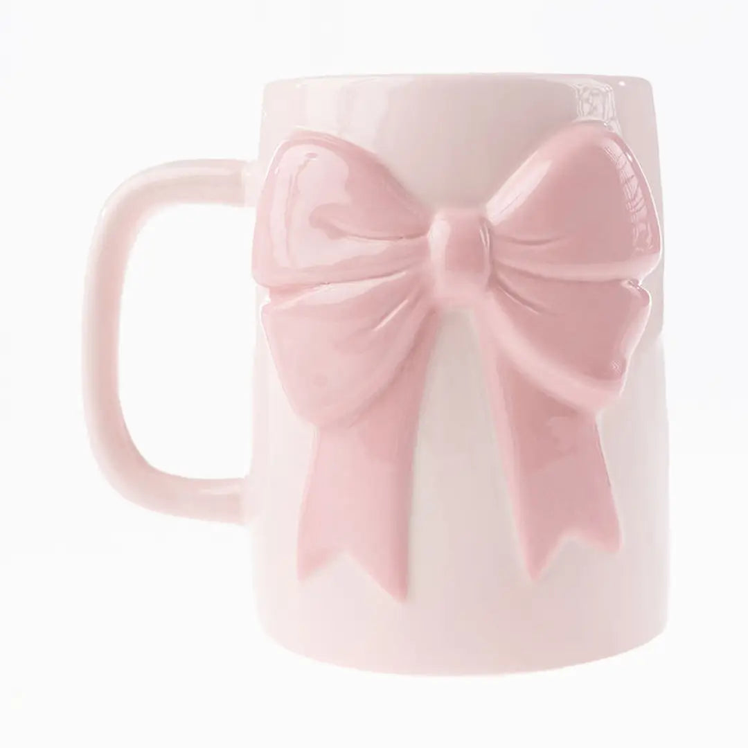 Mary Square Ceramic Bow Mug