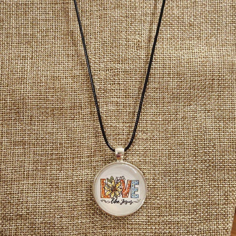 Love Like Jesus Pendant Necklace