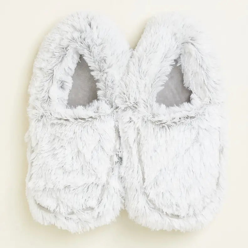 Warmies Slippers - Marshmallow Grey