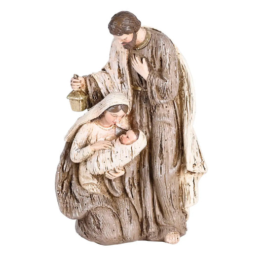 Nativity 1 Piece 5.25H Wood Look
