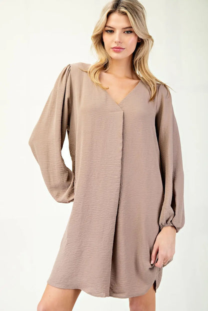 ee:some Solid Mini Dress - Tunic - 4 colors available