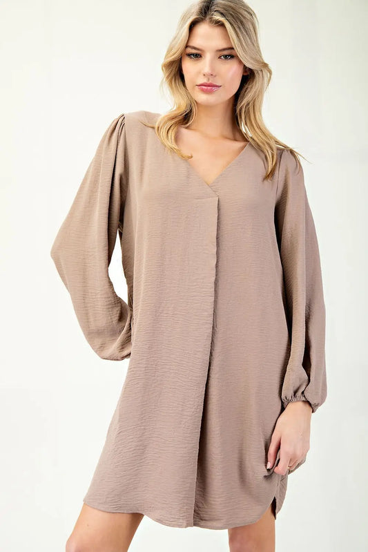 ee:some Solid Mini Dress - Tunic - 4 colors available