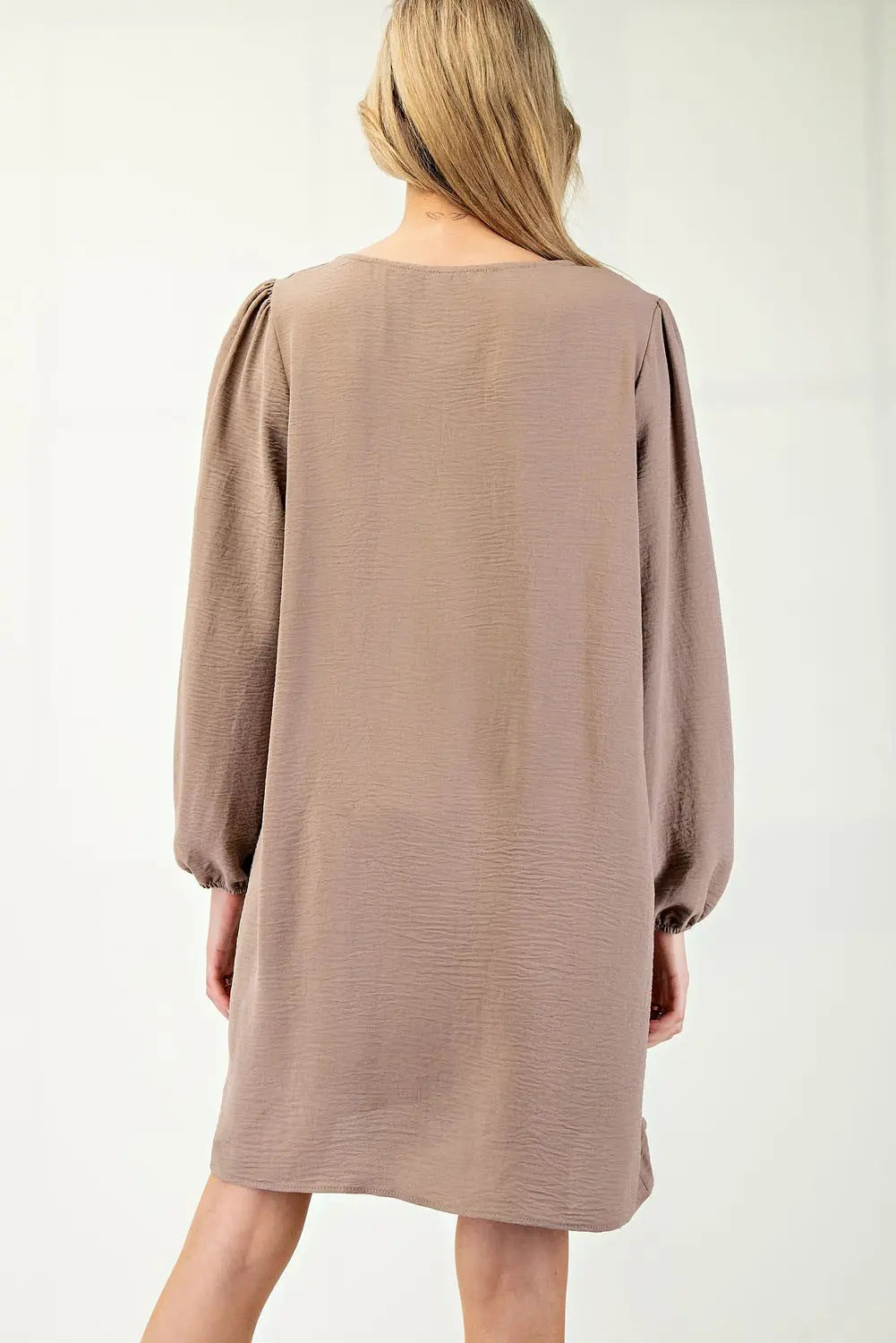ee:some Solid Mini Dress - Tunic - 4 colors available