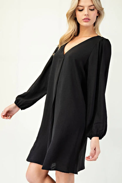 ee:some Solid Mini Dress - Tunic - 4 colors available
