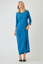 Celeste Maxi Layering Dress - teal