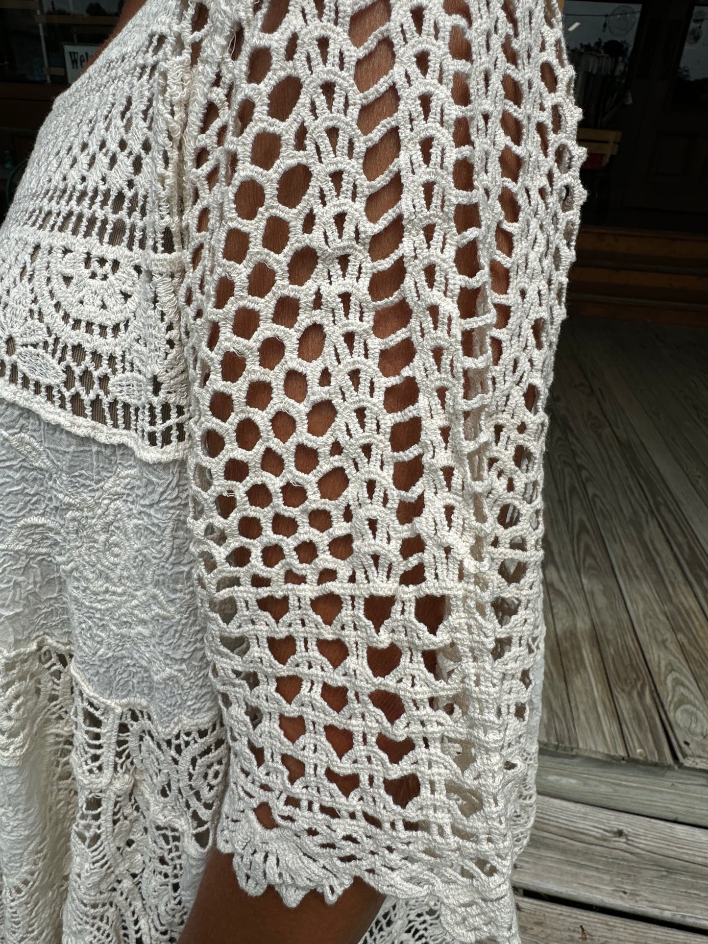 Crochet Tunic Top by Origami by Vivien