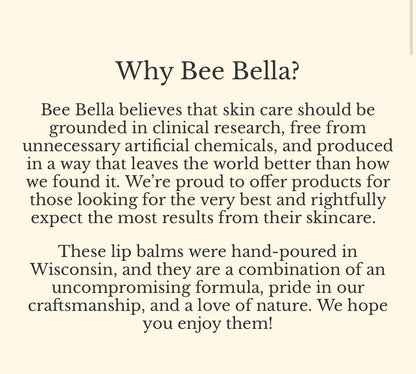 Bee Bella Lip Balm - Holiday Collection