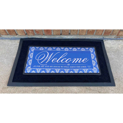 Doormat Insert - Welcome - As for me and my house