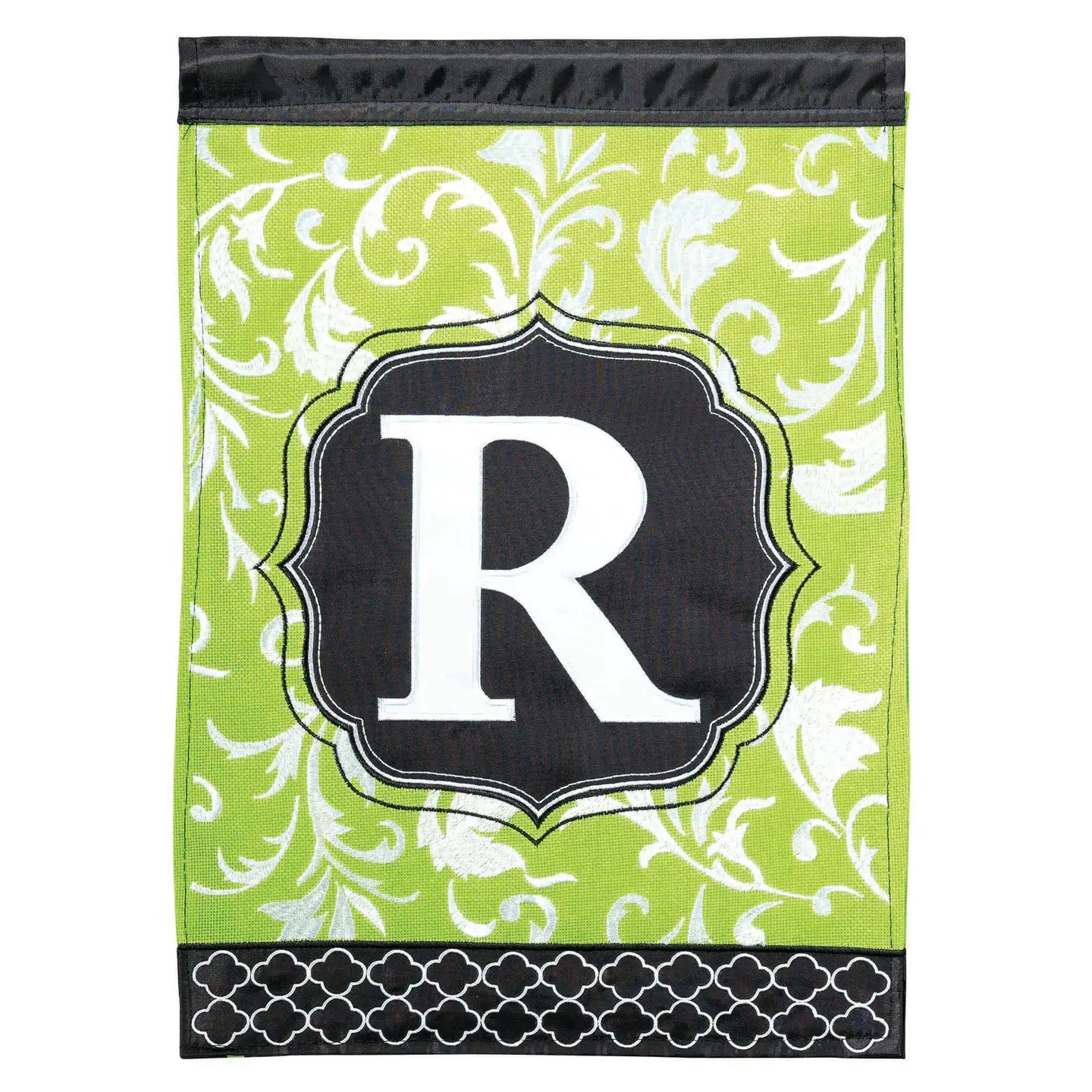 Garden Flag - Monogram R