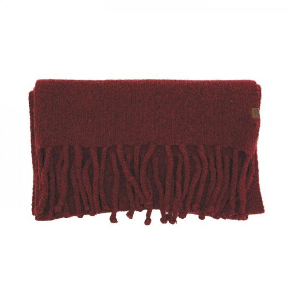 CC Heathered Solid Woven Scarf - several colors